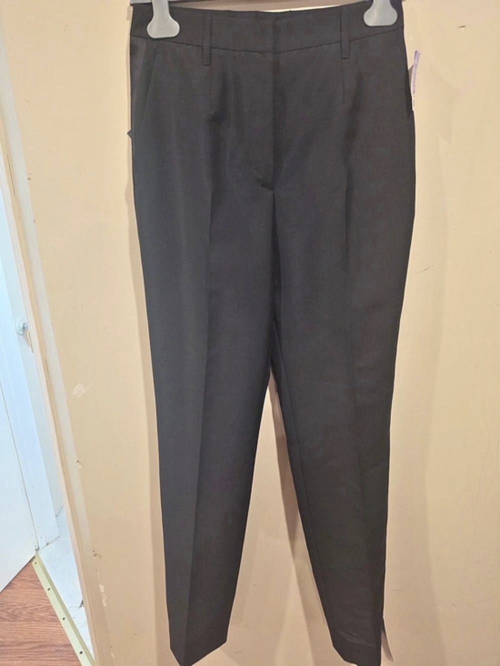 Prada Pantalone Trousers in Black Size 40 NWT